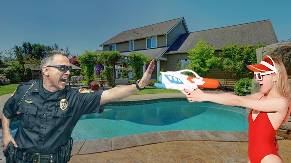 ontario woman water gun